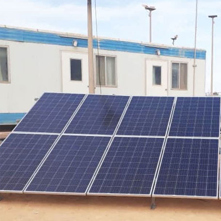 Anern 8 установила автономную солнечную электростанцию мощностью 3 кВт в Ливии