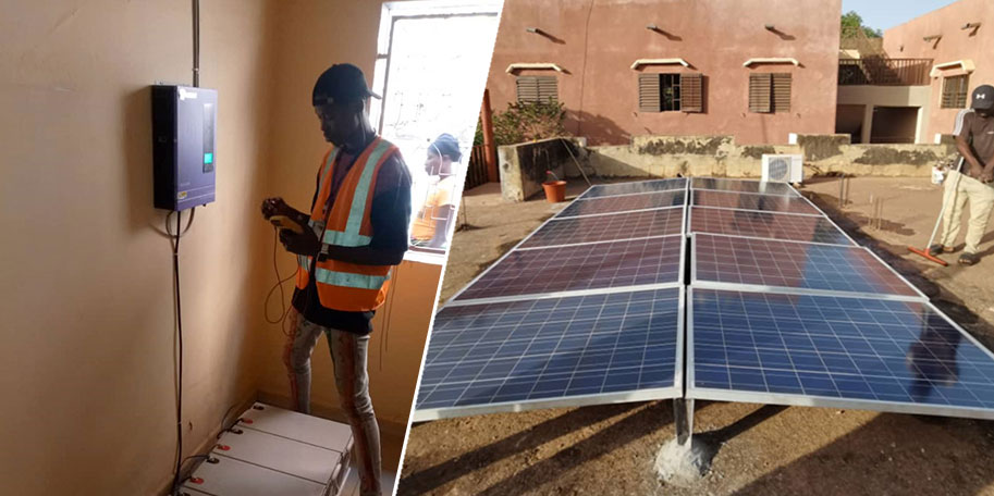 50 комплектов гибридных солнечных инверторов мощностью 3,2 кВт отправлены в Мали
